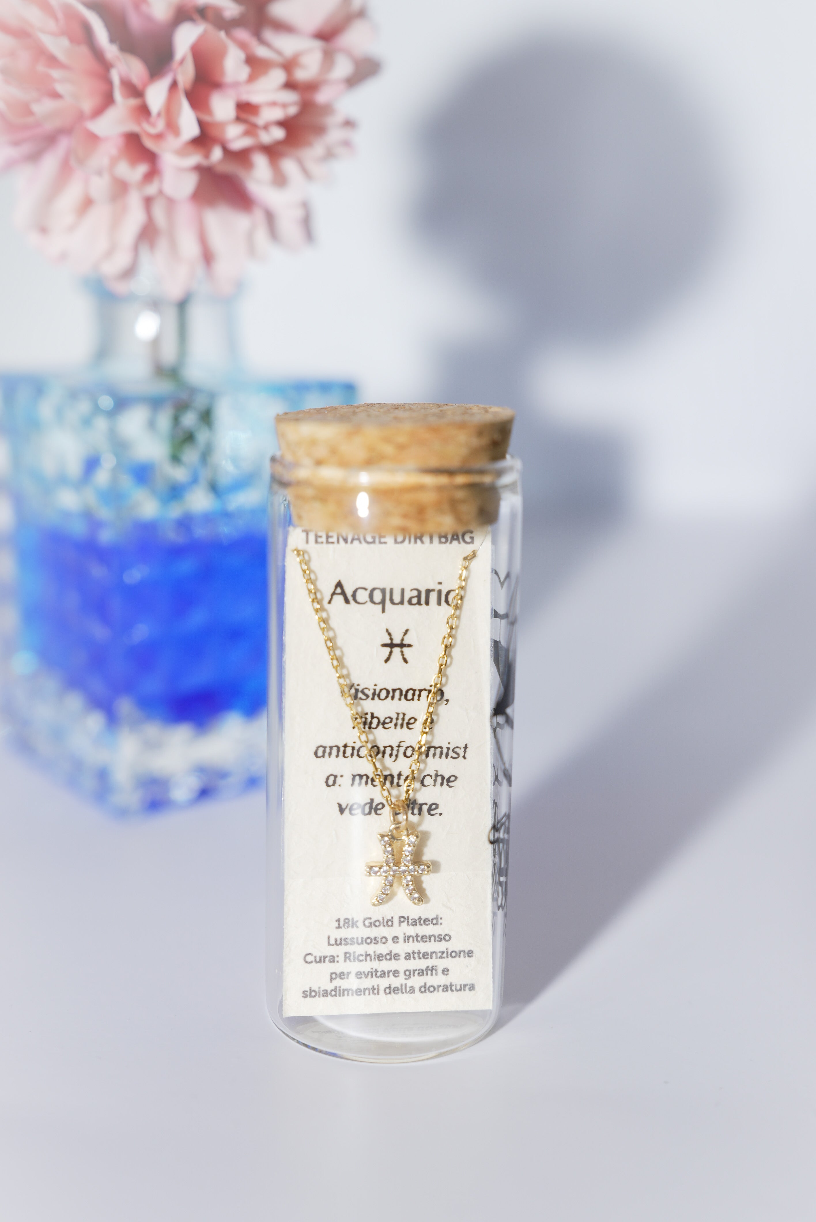 COSMIC SIGN - ACQUARIO – Placcata Oro 18k | Teenage Dirtbag