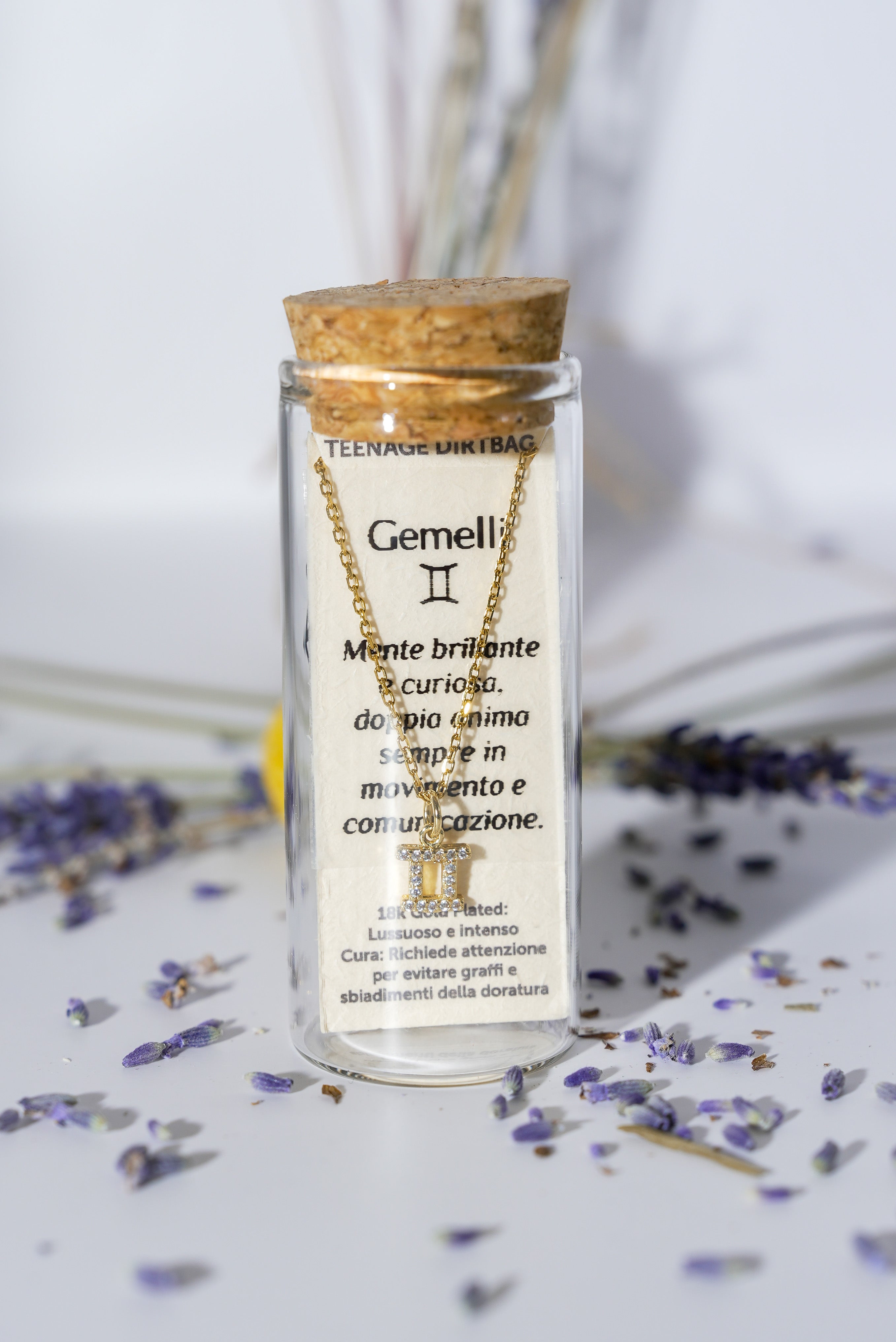 COSMIC SIGN - GEMELLI – Placcata Oro 18k | Teenage Dirtbag