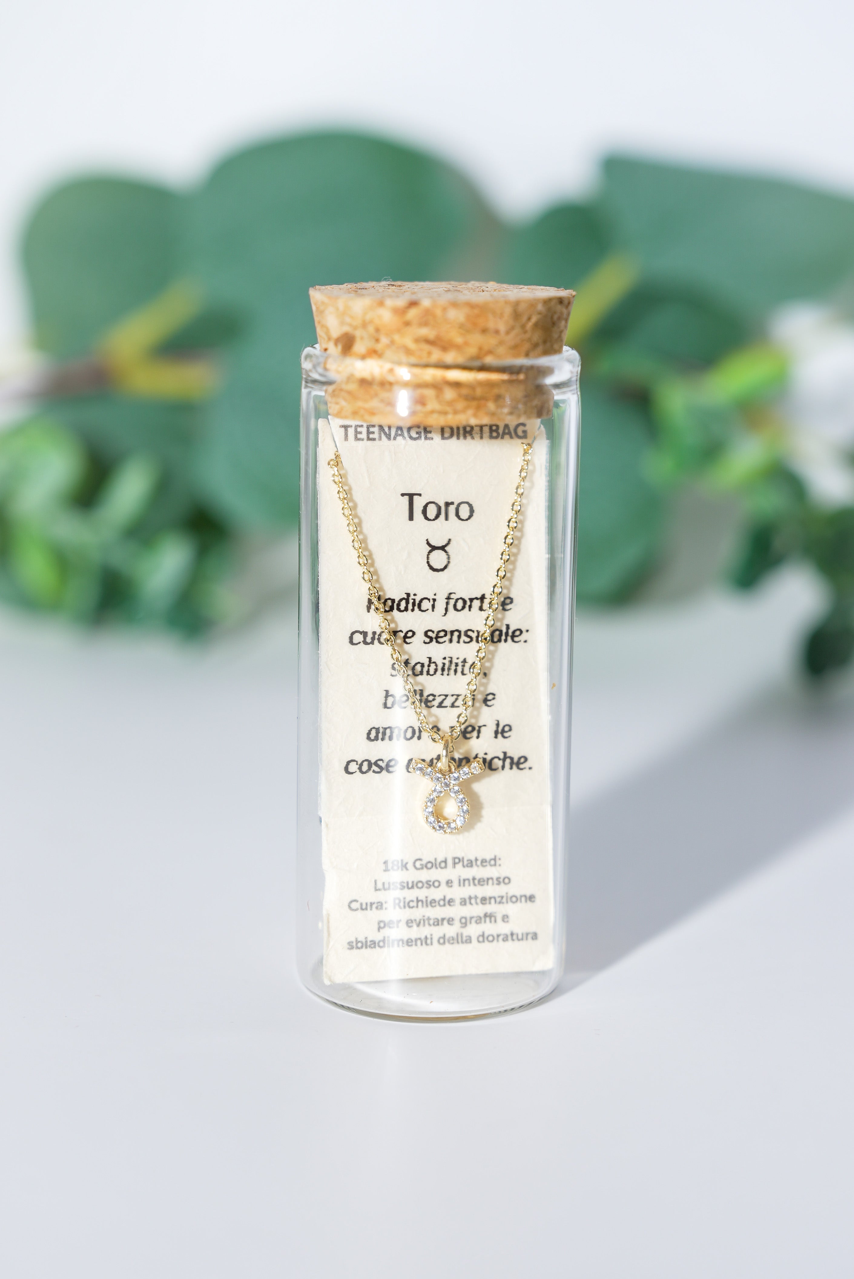 COSMIC SIGN - TORO – Placcata Oro 18k | Teenage Dirtbag