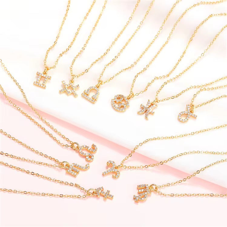 COSMIC SIGN - ACQUARIO – Placcata Oro 18k | Teenage Dirtbag