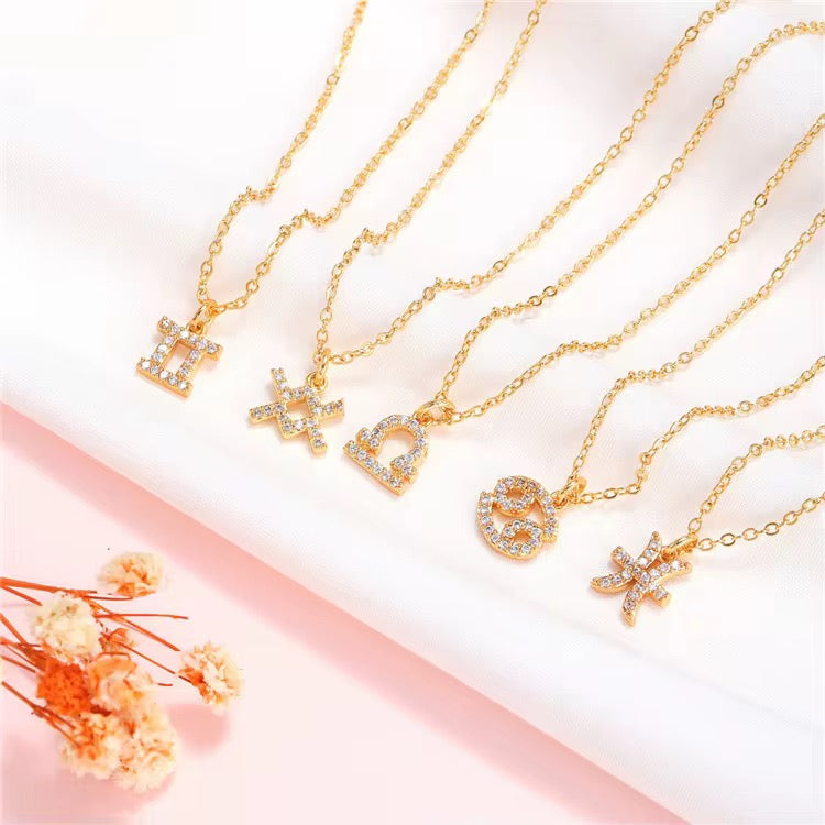 COSMIC SIGN - ACQUARIO – Placcata Oro 18k | Teenage Dirtbag