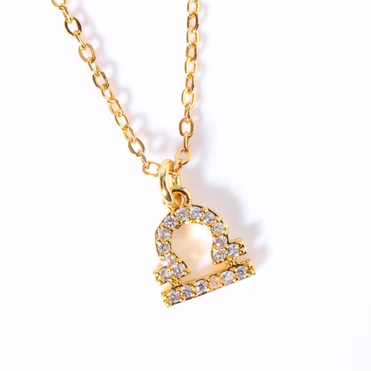 COSMIC SIGN - BILANCIA – Placcata Oro 18k | Teenage Dirtbag