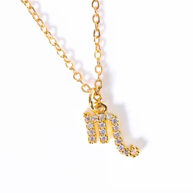 COSMIC SIGN - SCORPIONE  – Placcata Oro 18k | Teenage Dirtbag