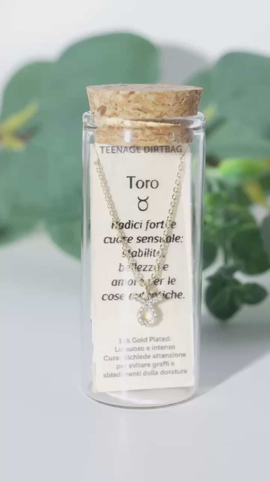 COSMIC SIGN - TORO – Placcata Oro 18k | Teenage Dirtbag