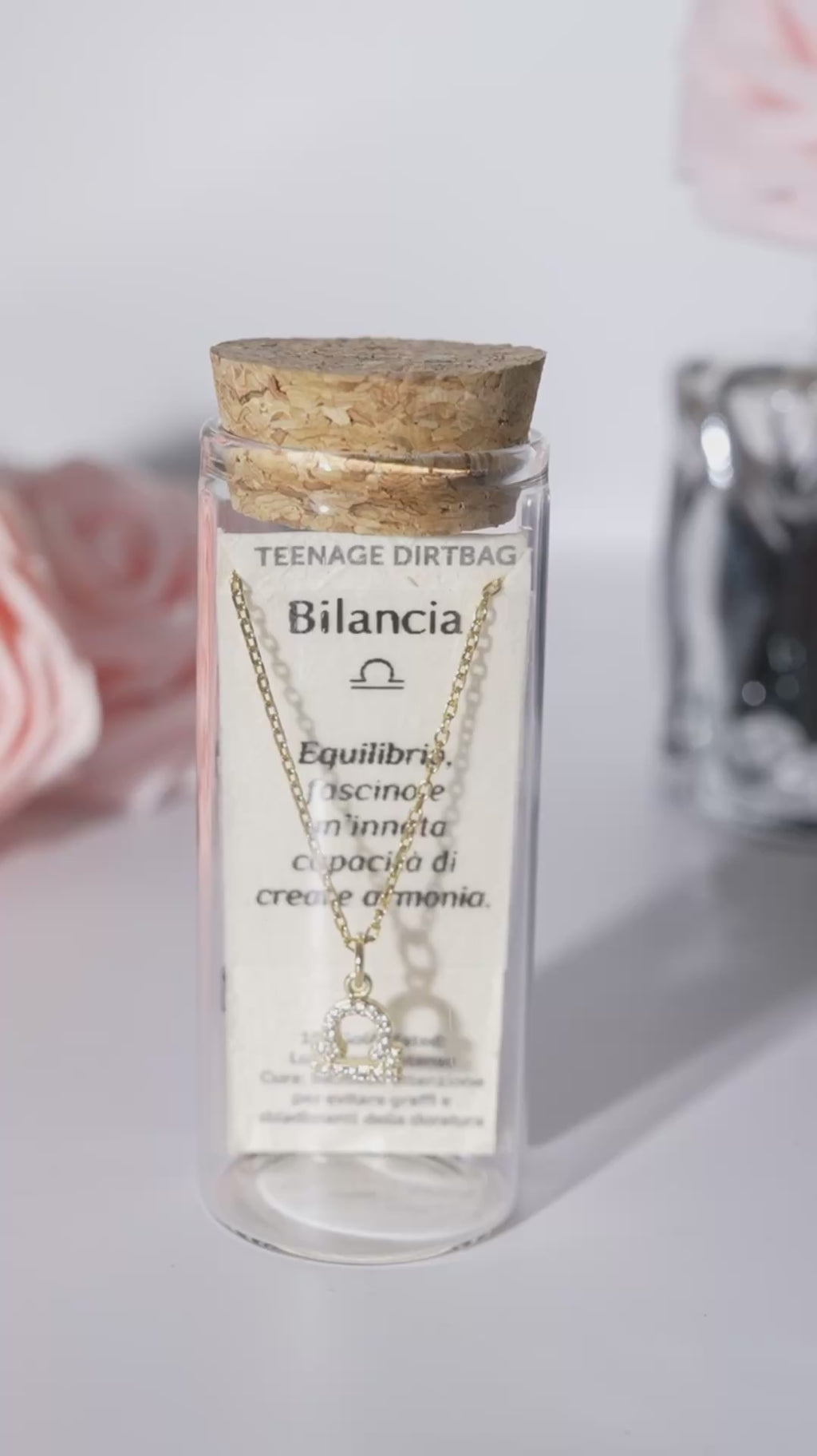 COSMIC SIGN - BILANCIA – Placcata Oro 18k | Teenage Dirtbag