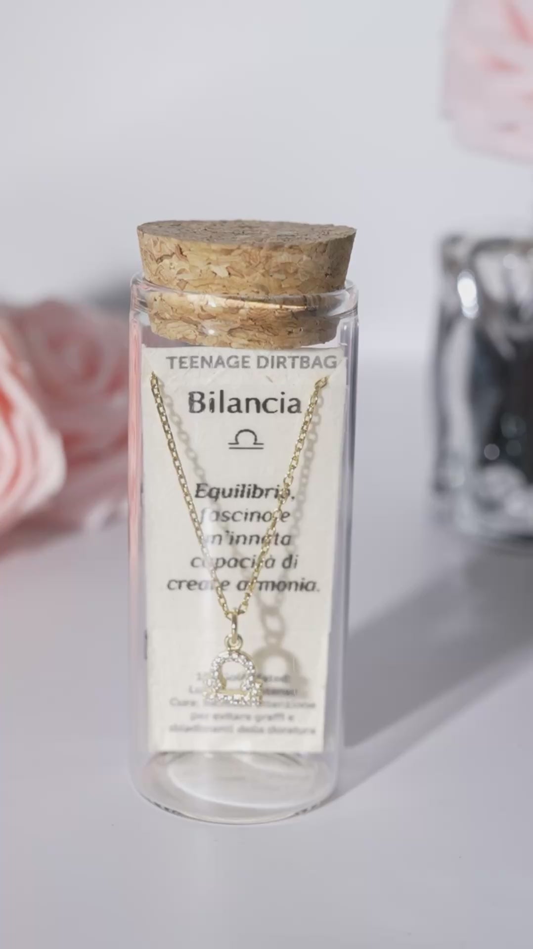 COSMIC SIGN - BILANCIA – Placcata Oro 18k | Teenage Dirtbag
