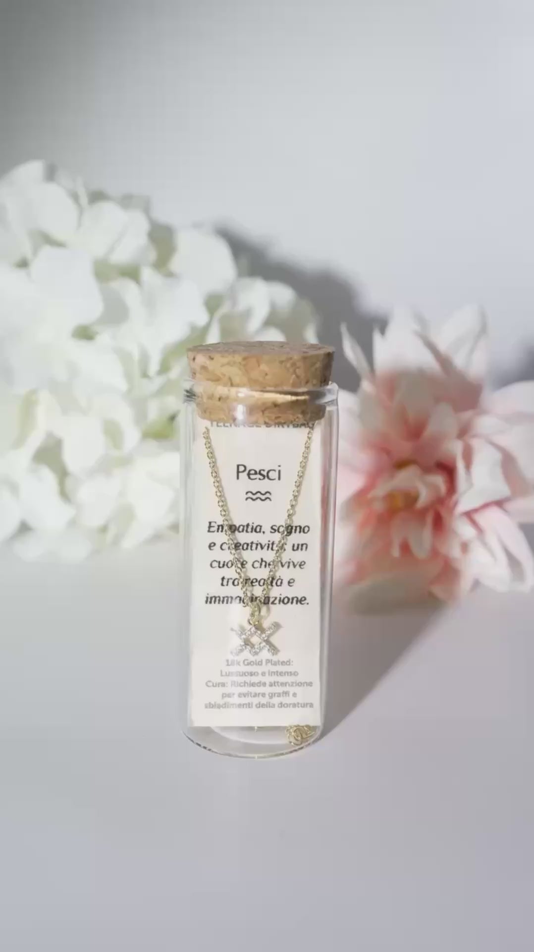COSMIC SIGN - PESCI – Placcata Oro 18k | Teenage Dirtbag